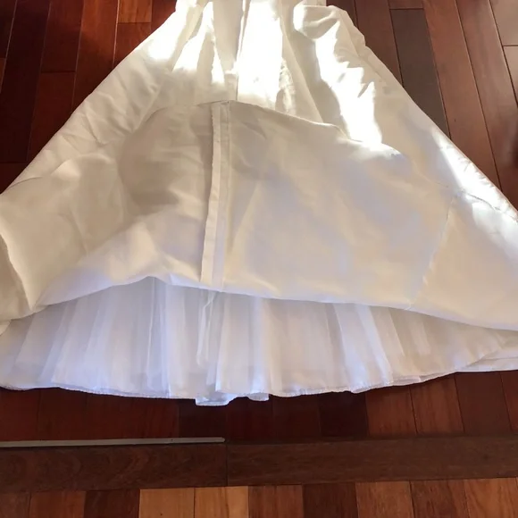 Eden Brides Elegantly Beaded Wedding Gown, 12 - Picture 10 of 13